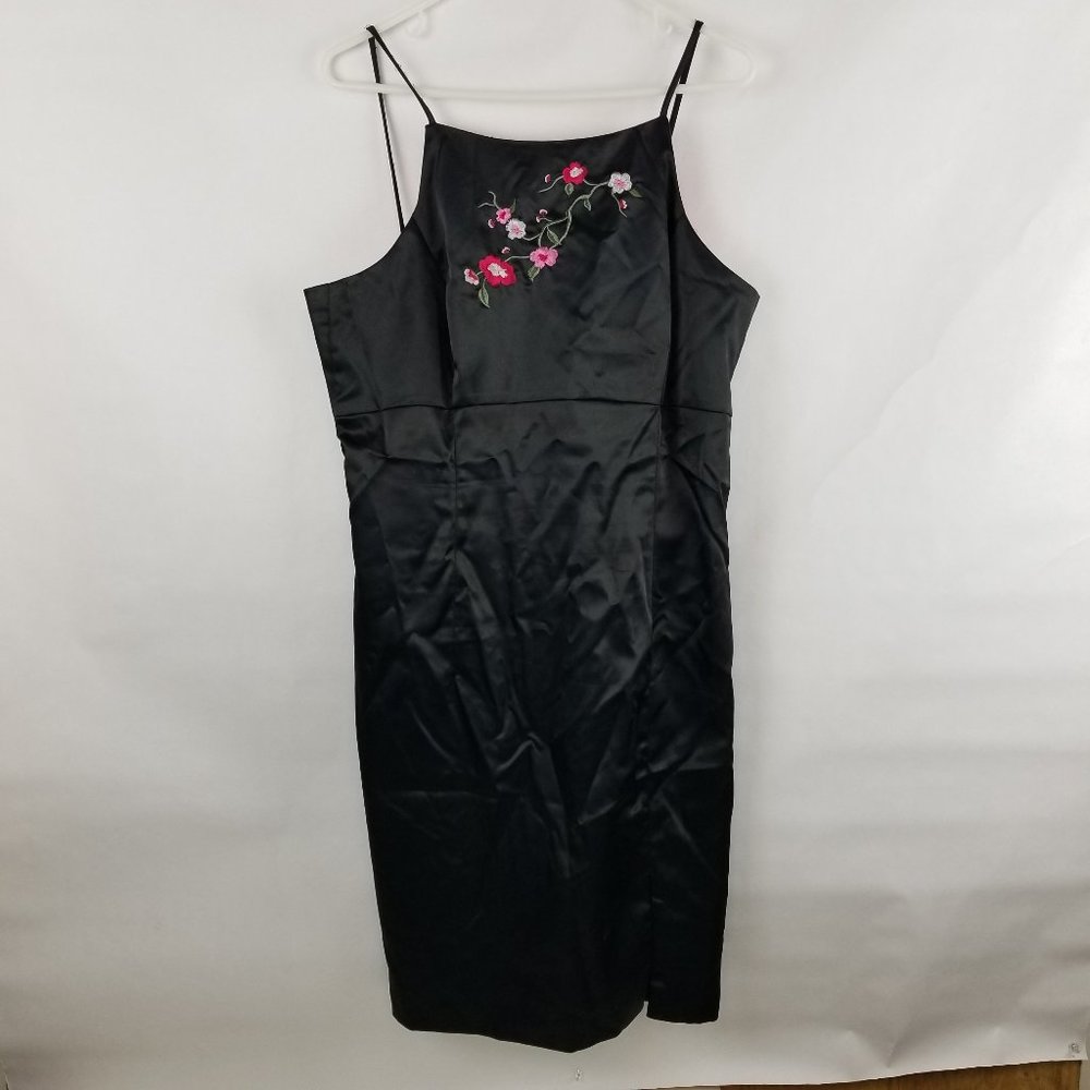 J. R. Nites By Caliendo Black Dress Size 16